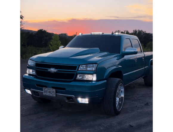 Tamco Paint Caribbean Current Pearl in 2007 Chevrolet Silverado