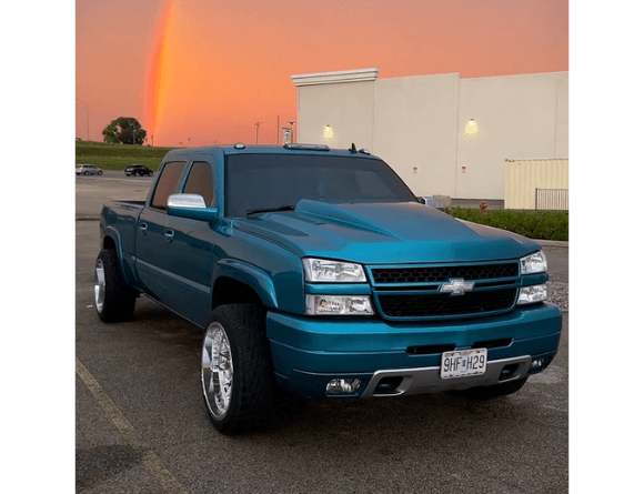 Tamco Paint Caribbean Current Pearl in 2007 Chevrolet Silverado
