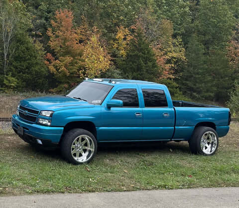 Tamco Paint Caribbean Current Pearl on car 