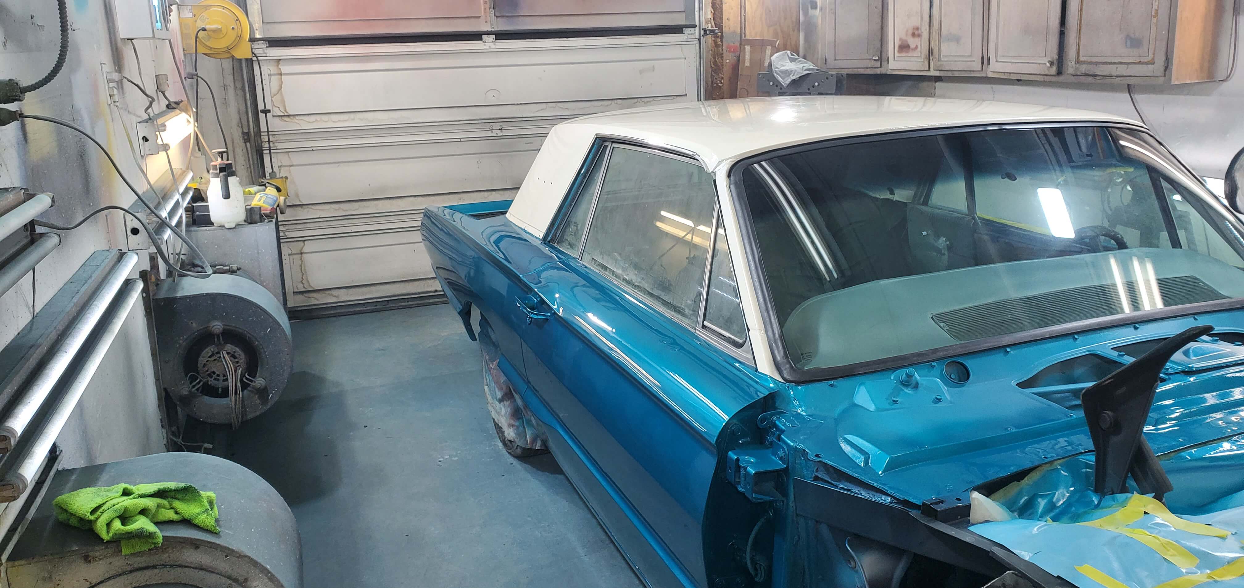 Tamco Paint Caribbean Current Pearl on 1966 Ford Thunderbird