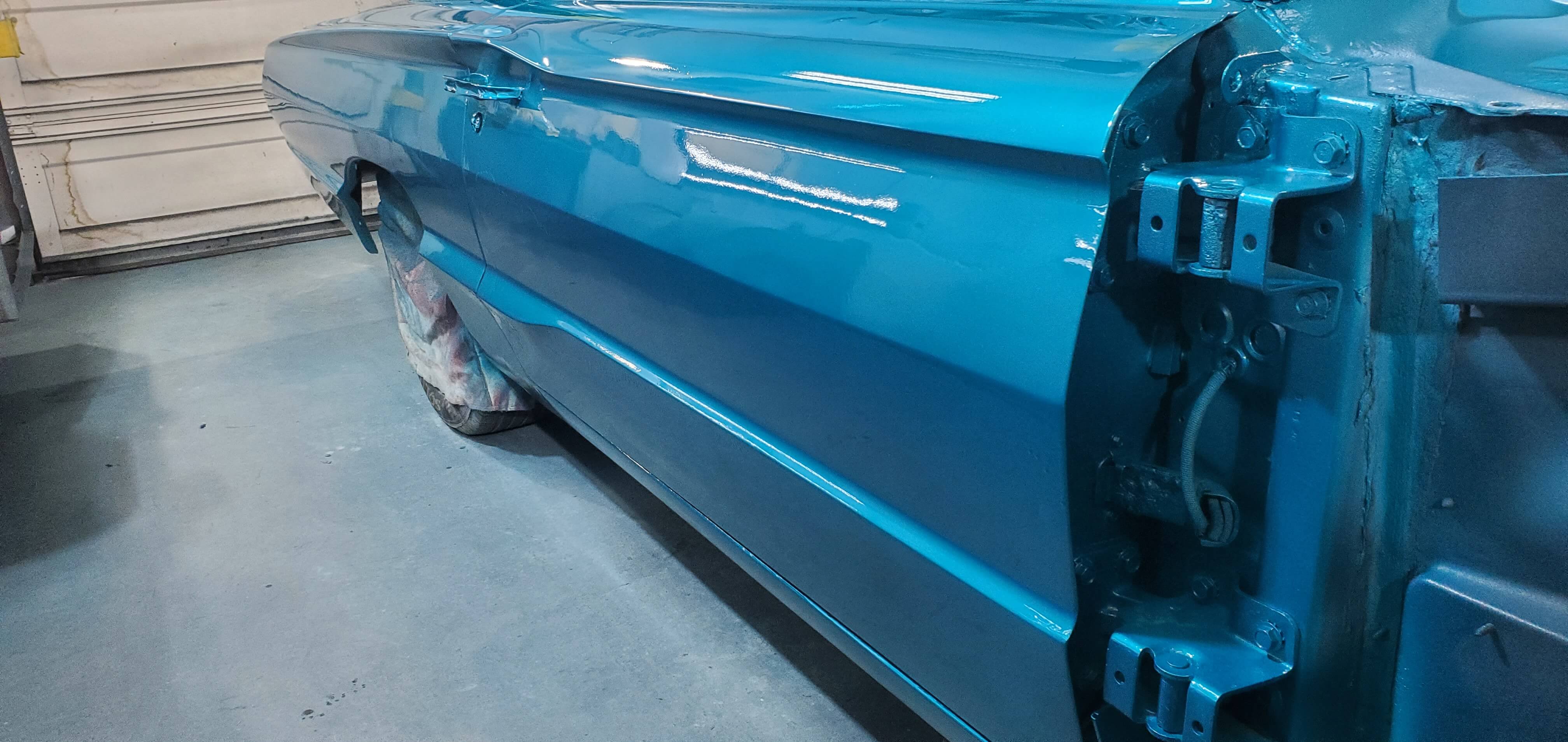 Tamco Paint Caribbean Current Pearl on 1966 Ford Thunderbird