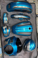 Tamco Paint Caribbean Current Pearl on Harley Davidson