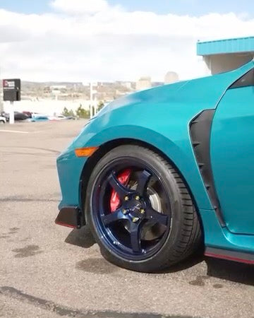 Tamco Paint Caribbean Current Pearl on Honda Civic Type R