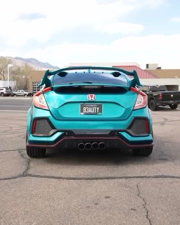Tamco Paint Caribbean Current Pearl on Honda Civic Type R