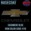 Cashmere Blue OEM Basecoat
