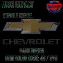 Chevrolet Dark Green Code 46 / 9V5  OEM High Impact Sinle Stage
