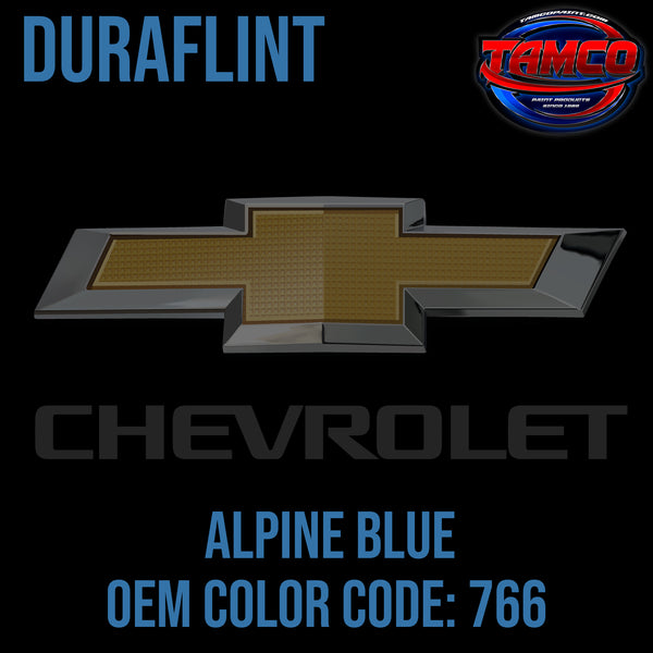 Chevrolet Alpine Blue | 766 | 1957-1985 | OEM DuraFlint Series Single Stage