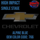 Chevrolet Alpine Blue