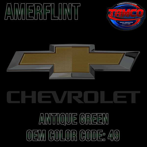 Chevrolet Antique Green | 49 | 1971-1972 | OEM Amerflint II Series Single Stage