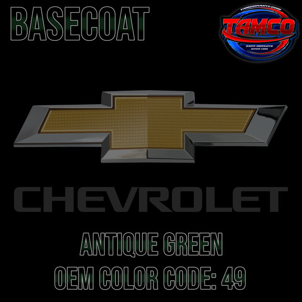 Chevrolet Antique Green | 49 | 1971-1972 | OEM Basecoat