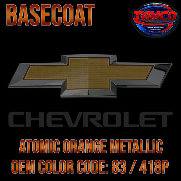 Atomic Orange Metallic OEM Basecoat