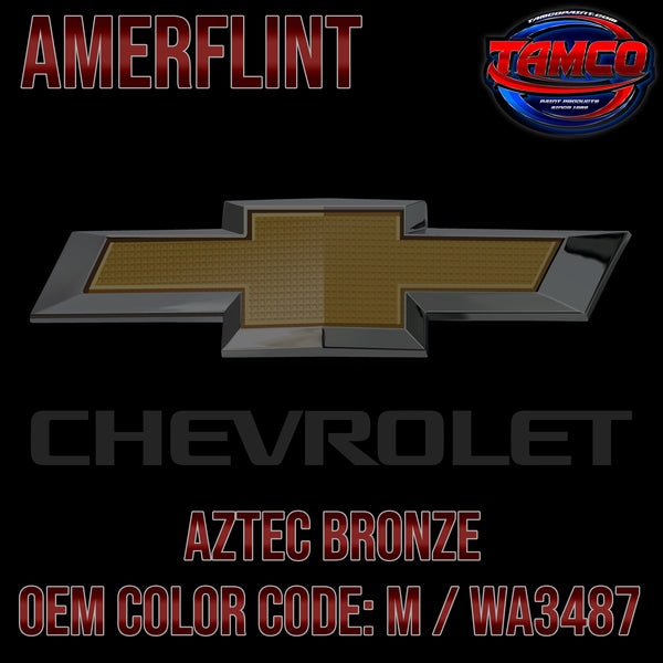 Chevrolet Aztec Bronze | M | 1966 | OEM Amerflint II Series Single Stage