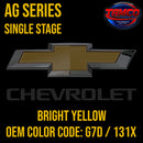 Chevrolet Bright Yellow  