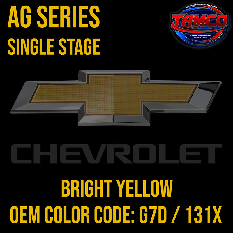 Chevrolet Bright Yellow  