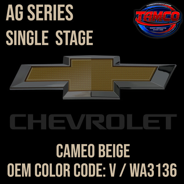 Chevrolet Cameo Beige | V / WA3136 | 1965-1983 | OEM AG Series Single Stage