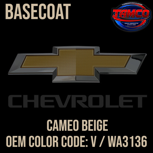 Chevrolet Cameo Beige | V / WA3136 | 1965-1983 | OEM Basecoat