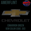 Tamco Paint Chevrolet Cimarron Green OEM Color Code: 303 Amerflint