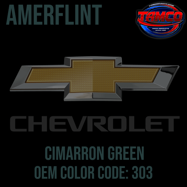 Tamco Paint Chevrolet Cimarron Green OEM Color Code: 303 Amerflint
