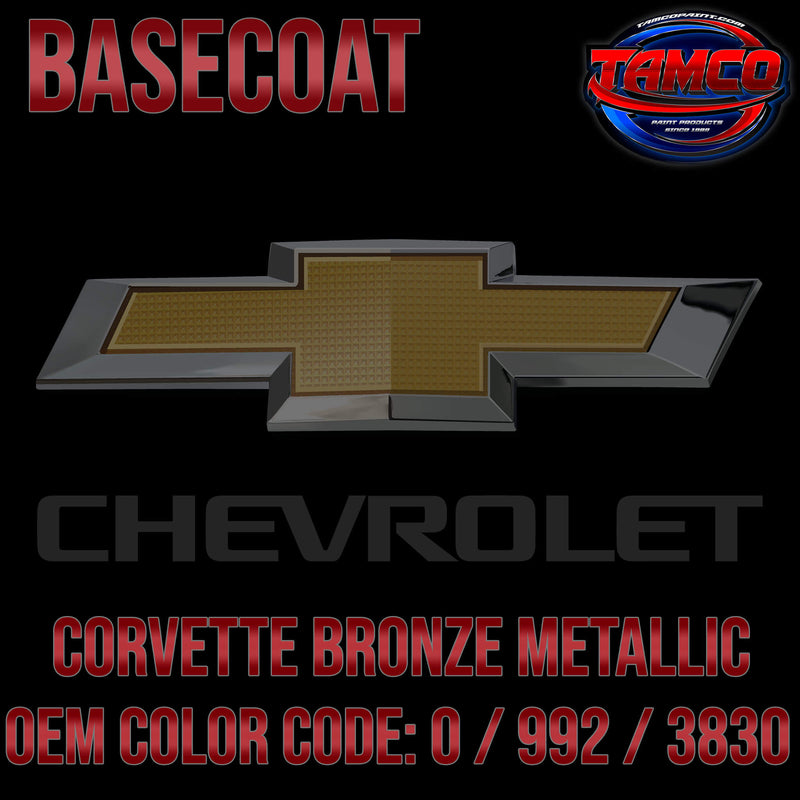 Chevrolet Corvette Bronze Metallic Basecoat