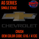 CHEVROLET CRUSH AG SERIES SINGLE STAGE 