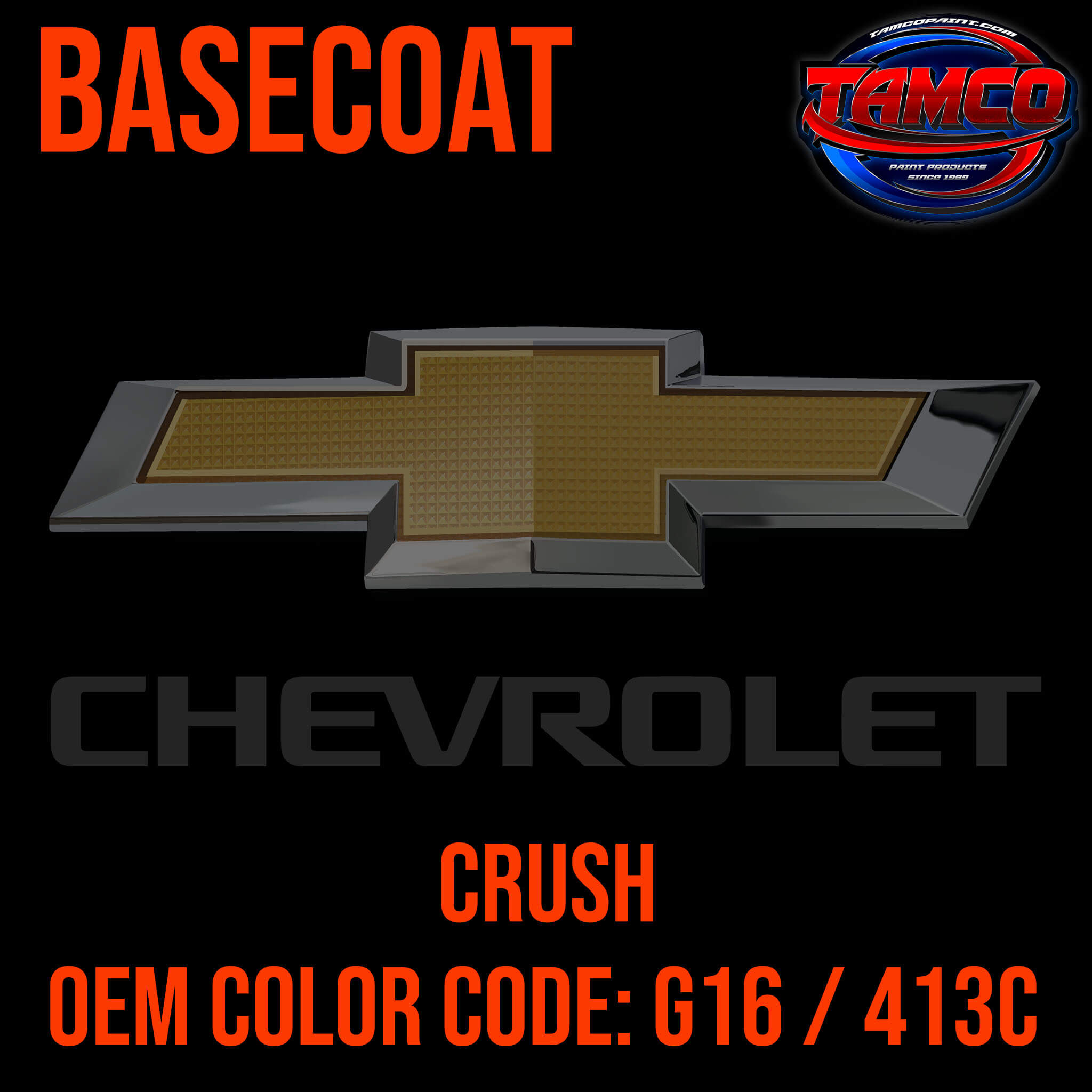 Chevrolet Crush Basecoat
