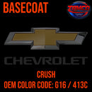 Chevrolet Crush Basecoat