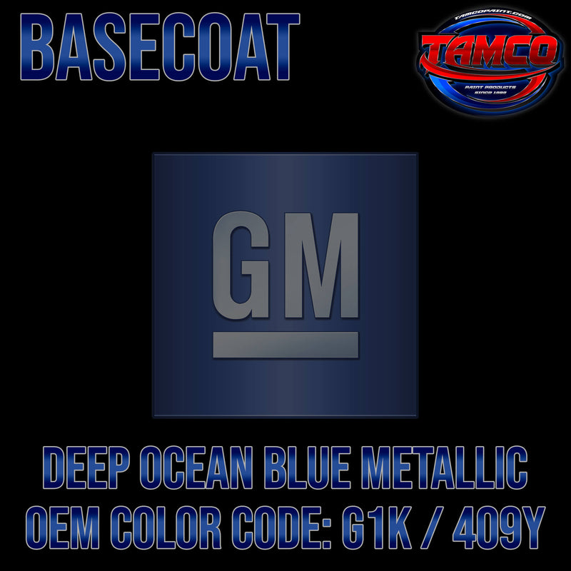 Deep Ocean Blue OEM Basecoat