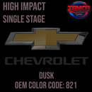 Tamco Paint Chevrolet Dusk OEM Color Code: 821 High Impact SS
