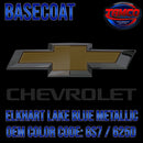 Chevrolet Elkhart Lake Blue Metallic Basecoat