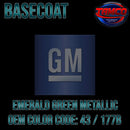 Emerald Green OEM Basecoat