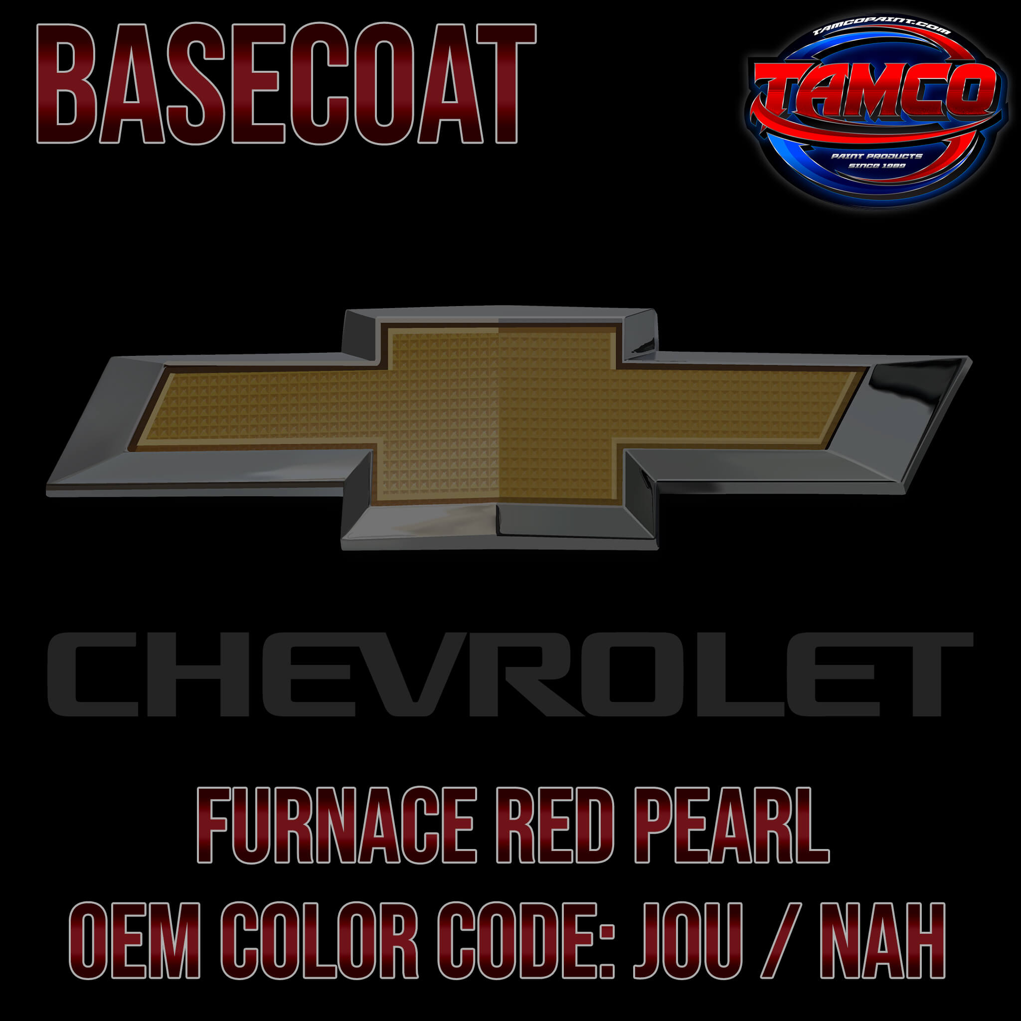 Chevrolet Furnace Red Pearl Basecoat