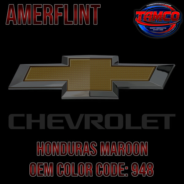 Chevrolet Honduras Maroon | 948 | 1960-1990 | OEM Amerflint II Series Single Stage