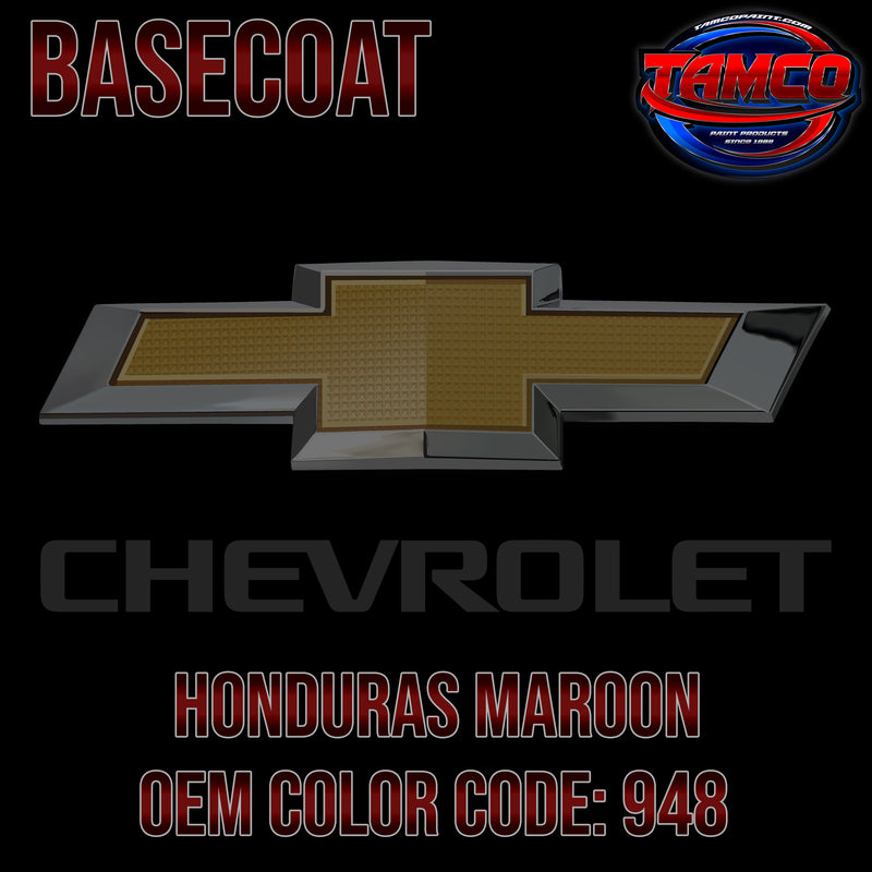 Chevrolet Honduras Maroon | 948 | 1960-1990 | OEM Basecoat