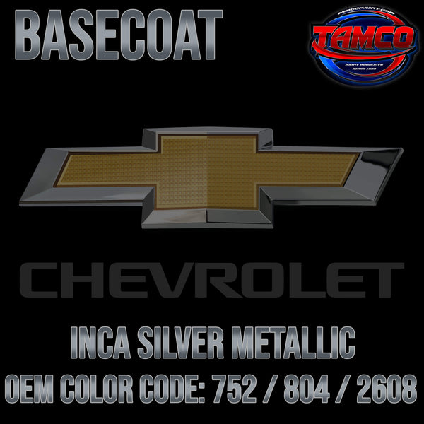 Chevrolet Inca Silver Metallic Basecoat