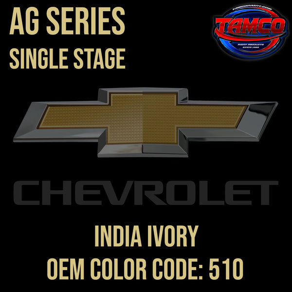 Chevrolet India Ivory | 510 | 1953 | OEM AG Series Single Stage