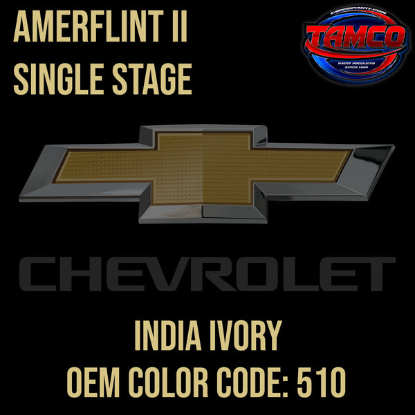 Chevrolet India Ivory | 510 | 1953 | OEM Amerflint II Series Single Stage