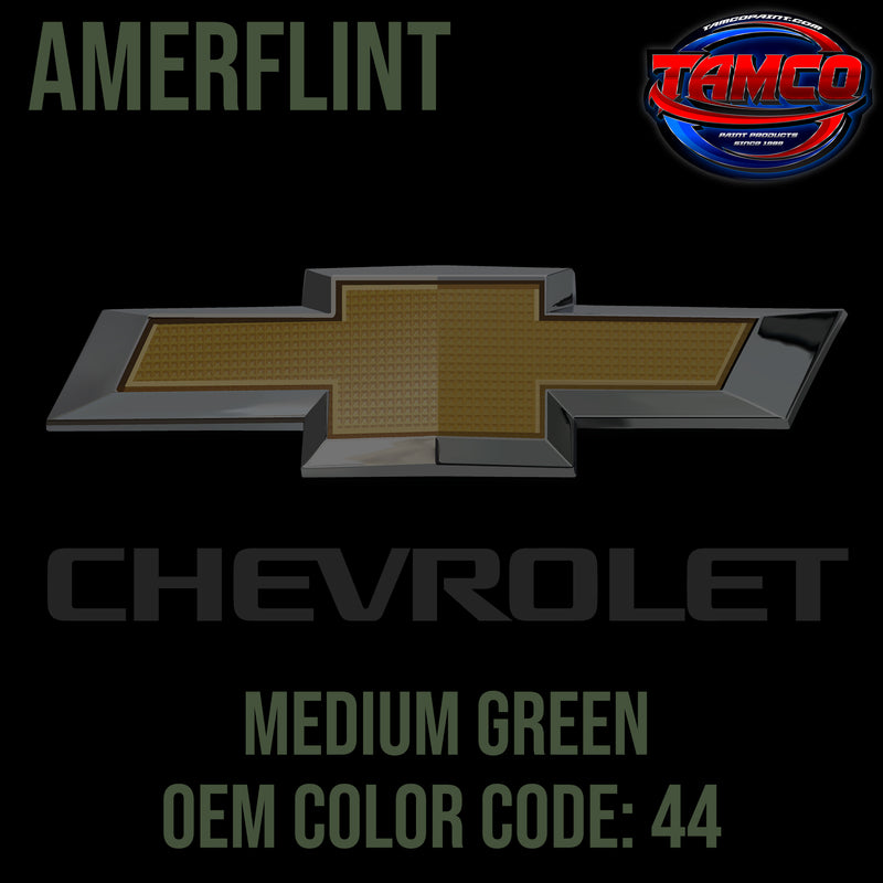 Chevrolet Medium Green | 44 | 1979 | OEM Amerflint II Series Single Stage