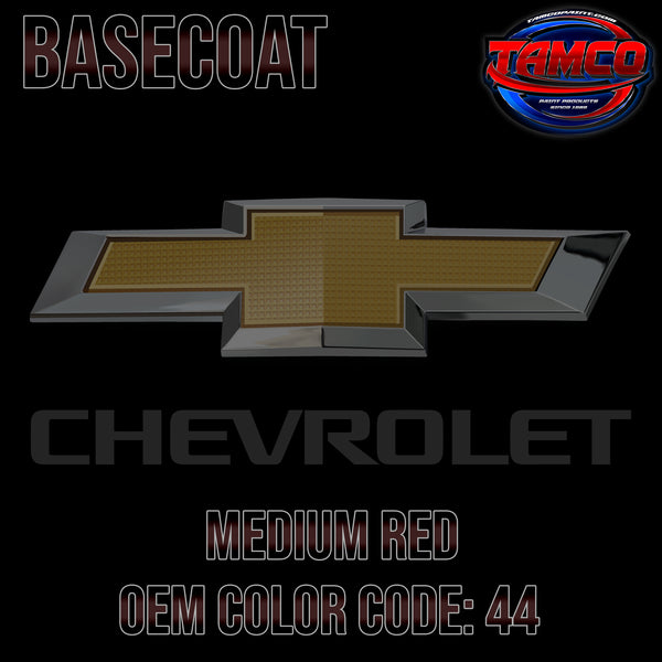 Chevrolet Medium Red | 44 | 1999-2005 | OEM Basecoat