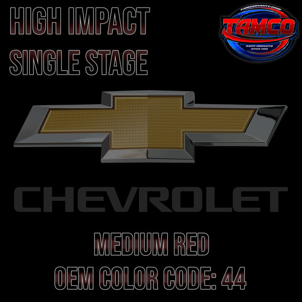 Chevrolet Medium Red | 44 | 1999-2005 | OEM High Impact Series Single Stage