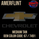 Tamco Paint Chevrolet Medium Tan OEM Color Code: 67 / 7491 Amerflint