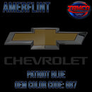 Chevrolet Patriot Blue  OEM Amerflint II Series Single Stage