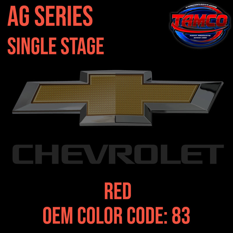 CHEVROLET RED AG SERIES