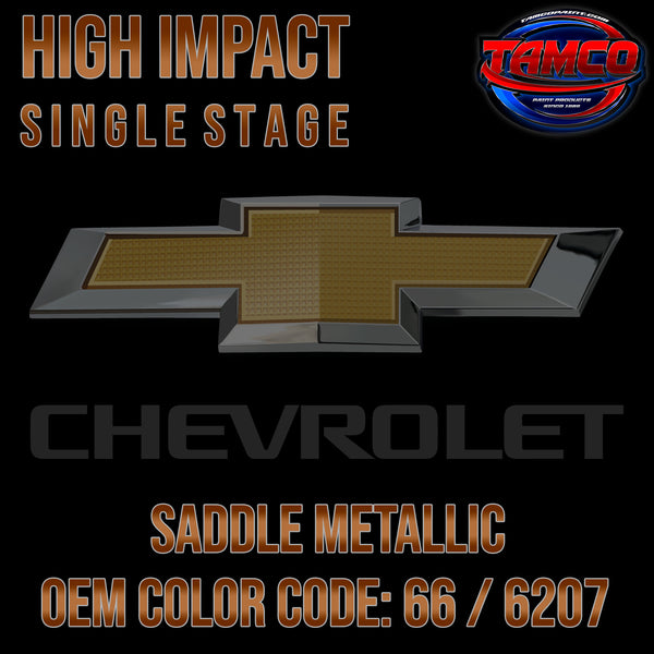 Chevrolet Saddle Metallic | 66 / 6207 | 1979-1983 | OEM High Impact Single Stage