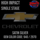 Tamco Paint Chevrolet Satin Silver OEM Color Code: 940 / 2970 High Impact SS