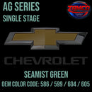 CHECROLET SEAMIST GREEN AG SERES