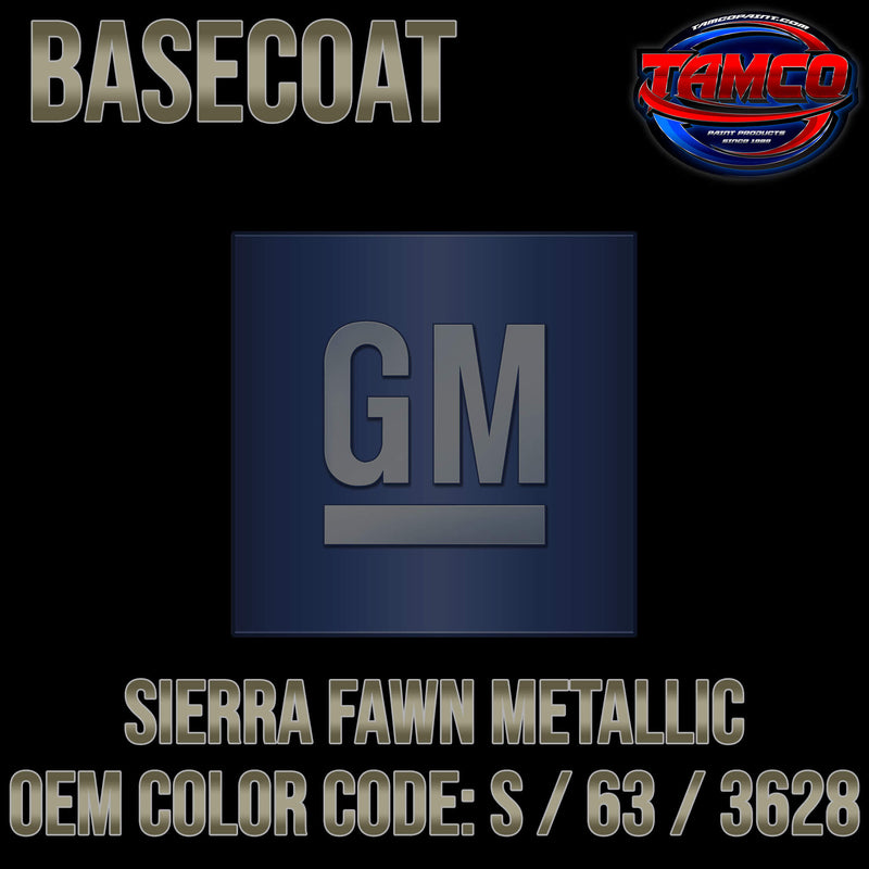 GM Sierra Fawn Metallic OEM Basecoat