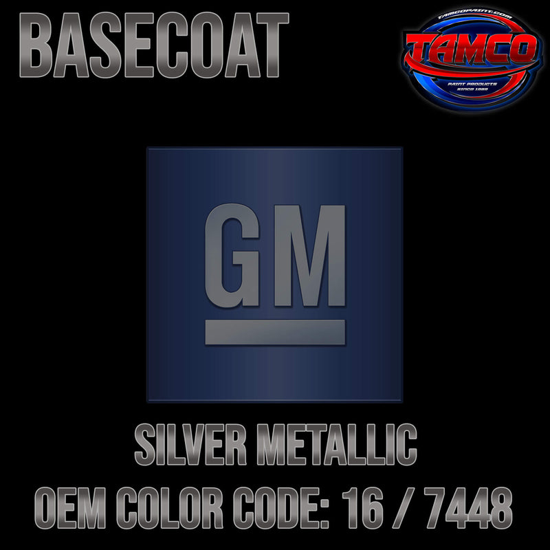  GM Silver Metallic OEM Basecoat