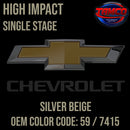 Tamco Paint Silver Beige Metallic Code 59 / 7415 OEM High Impact Single Stage