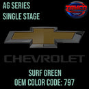 Tamco Paint Chevrolet Surf Green OEM Color AG Series Single Stage