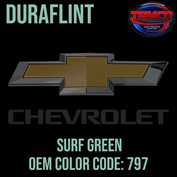Tamco Paint Chevrolet Surf Green OEM Color Duraflint Single Stage